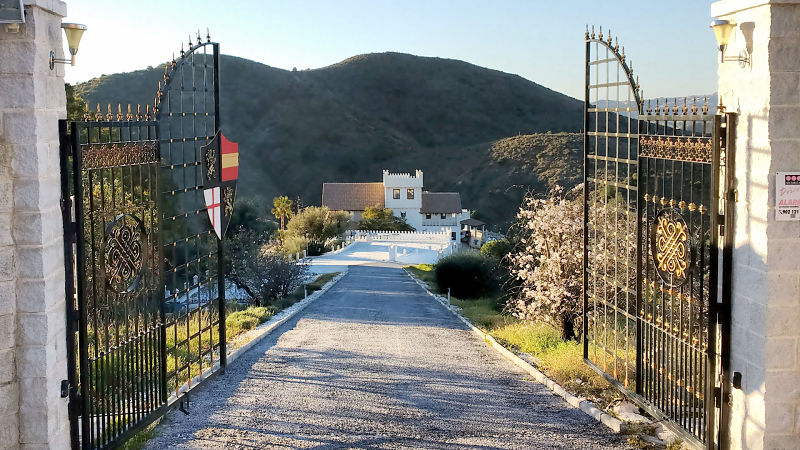 a spanish villa wedding