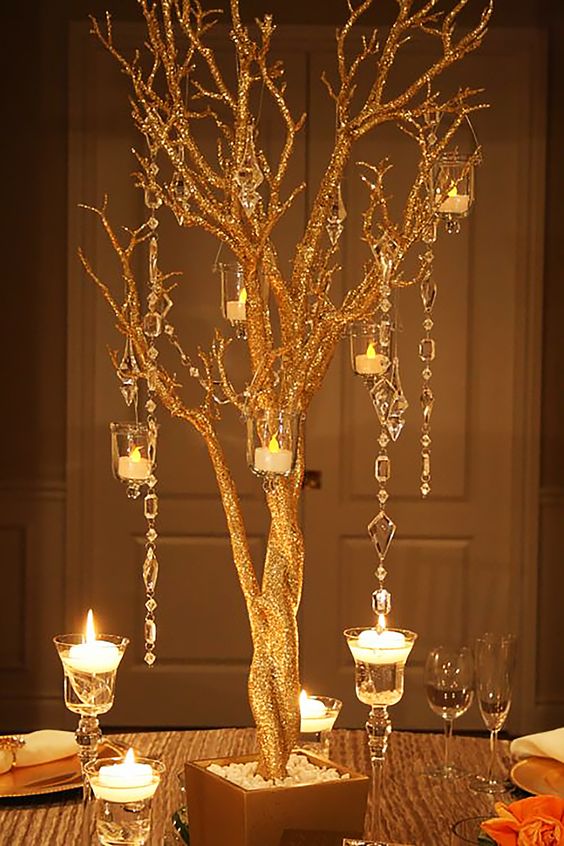 tree centrepiece idea