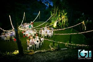 wedding banquet at night